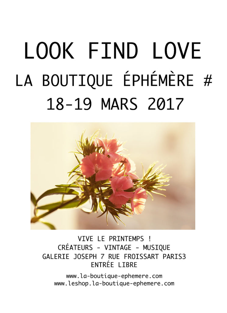 Audrey Langlois Paris x La Boutique Ephémère#