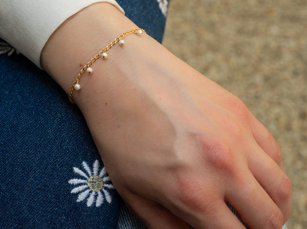 bracelet nina perles d'eau douce audrey langlois
