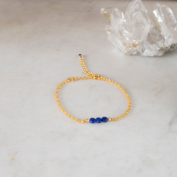 Bracelet Amy lapis lazuli