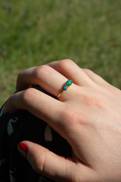 Isadora - Malachite & turquoise