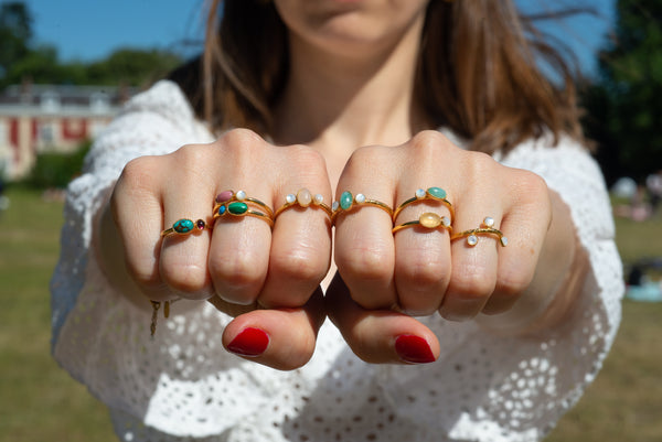 Isadora - Malachite & turquoise